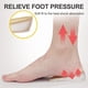 thumbnail image 3 of Copas de talón de gel de silicona: almohadillas para zapatos para aliviar el dolor, fascitis plantar, cojín de soporte de inserción, suela de absorción de impactos y copa de talón para el Sincero Hogar, 3 of 6