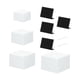 thumbnail image 1 of 4 cajas de acrílico para exhibición, soporte de acrílico para mesa de postres, elevador de alimentos para catering, figuras de acción de postres., 1 of 9