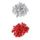 thumbnail image 1 of 200x 6 Caras Dados Acrílico D6 Die Round / Bck Pips Juguetes Para Fiestas Sunnimix Juego de dados de seis caras gema, 1 of 8