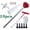 Red, variant on 13Pcs Tire Valve Stem Removal Installation Tool Kit Fast Tire Core Replacement Repair Set For Car Motorcycle Light Truck
