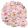 thumbnail image 4 of 35pcs Cute Pig Stickers Animal Kids Stickers Cartoon Funny Stickers for Notebook Suitcase, 4 of 9