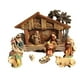 thumbnail image 1 of Naiovety 8 Uds adorno navideño de Navidad decoración extraíble multifuncional Artware diseño especial estatua Iglesia cumpleaños Kits de decoración para fiestas, 1 of 6