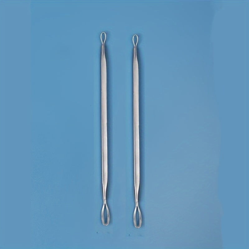 Double Loop Blackhead Remover Pimple Extractor Popper Acne Comedone Blemish Stainless Steel Blackhead Remover Tool Beauty Tools