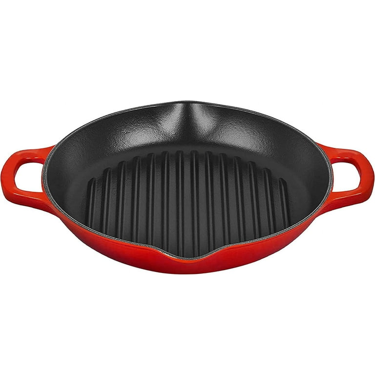Grill Skillet Round Skillet Grill Pan Portable Aluminum Griddle