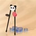 thumbnail image 6 of Cartoon Animal Chopsticks Practice Helper for Kids, Reusable Finger Chopsticks for Snacking, Training Chopsticks for Kids, Cute Tableware Learning Tool, 6 of 6