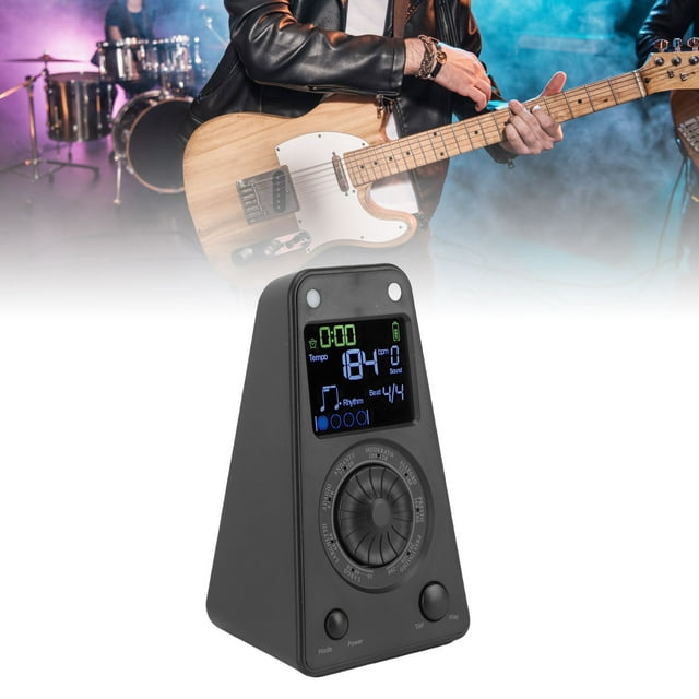 Metronoma Digital, Altavoz De 10 Tonos Metronome BT Con Cámara De Altavoces De Exhibición De Color Del Temporizador Para Guitarra De Ukelele De Violín De Piano
