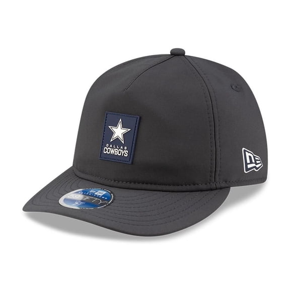 Men's New Era Charcoal Dallas Cowboys 2025 Sideline Cold Weather Retro Crown 59FIFTY Fitted Hat