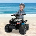 thumbnail image 6 of TOBBI-TOYS 6V Ride on ATV 4-Wheeler Quad Battery Powered Electric Car with Spray Device, Music and LED Lights, 6 of 13