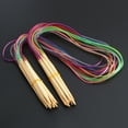 thumbnail image 2 of 18Pcs 120cm Circular Knitting Needles Set Professional Colorful Tube Circular Knitting Crochet Needles, 2 of 8