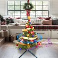 thumbnail image 2 of Musical Rotating Christmas Tree Stand, 360 Degree Spinning Base with Remote Control, Anti-Tilt, Noiseless for Trees Up to 8FT 100 lb, Xmas Holiday Decor, 2 of 8