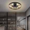 thumbnail image 6 of Rustic Industrial Wrought Iron Wheel Farmhouse Ceiling Lamp 6-Light Chandelier, 6 of 15