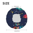 thumbnail image 6 of Disketp Dinosau Space Explorer Shower Caps,Reusable Shower Cap For Women, Double Layer Waterproof Hair Cap, Large Size For All Hair Lengths,For Girls Spa Home Salon Use, 6 of 9