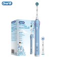 thumbnail image 3 of Cepillos de dientes eléctricos Oral B Pro2000, rotación sónica 3D, blanqueamiento dental, 2 modos, sensor de presión visible, recargable, resistente al agua, 3 of 5