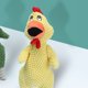thumbnail image 3 of Juguete chirriante para perros juguete chirriante para perros limpieza de dientes suave forma de pollo interactiva cachorro de peluche juguete para masticar para perros ANGGREK  Otros, 3 of 5