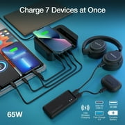 Naztech Ultimate Charging Station Pro to Charge 7 Devices Simultaneously (15511-HYP)