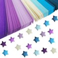 thumbnail image 1 of 1080 Sheets Origami Stars Paper Strips, Purple Solid Color Gradient Color Origami Paper Stars, Color Star Paper Strip, DIY Paper Origami Stars, Origami Star Paper Strips, Star Origami Paper, 1 of 7
