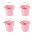 thumbnail image 4 of MasteelfCA 4Pcs Iron Bucket Succulent Plants Bucket Portable Flower Storage Bucket for Balcony, 4 of 7