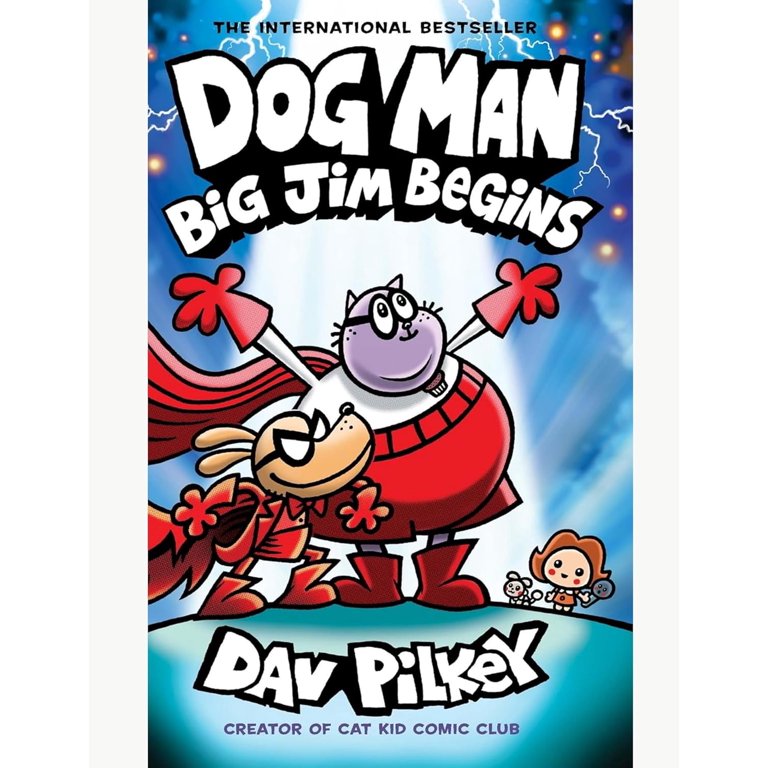 Dav Pilkey Dog Man Series – 7 Book Collection Set (Books 7–13