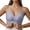 C265/Blue, variant on Bras For Women Ladies Special Bra With A Front Button To Show Off A Large Flat Bust Seamless Fixed Cup Comforable Everyday Bra