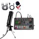thumbnail image 1 of Kit de Podcasting Profesional con Consola de Mezcla y Micrófono BM800 para Streaming y Producción de Video, 1 of 5