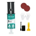 thumbnail image 3 of veasfak Tile Repair Drywall Patch Repair Set Floor Repair 50G Repairing Tool Ab Glue Set, Ceramic Crack Repairing Agent for Marble, Bathroom, Kitchen Beige, 3 of 9