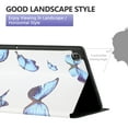 thumbnail image 4 of Galaxy Tab A 8.0 2019 Case T290 T295, Slim Lightweight Folio Stand PU Leather Case Soft TPU Back Cover for Samsung Galaxy Tab A 8.0 Inch 2019 Tablet SM-T290/T295/T297,Butterfly, 4 of 6