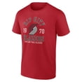 thumbnail image 2 of Men's-Fanatics  Red Portland Trail Blazers Iconic The Extras T-Shirt, 2 of 3