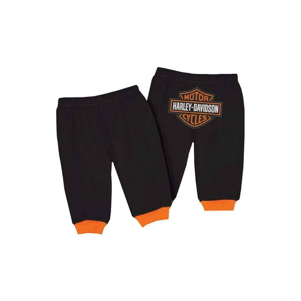 Harley-Davidson Baby Boys' Interlock Bar & Shield Logo Pants 