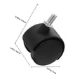 thumbnail image 2 of FENGGUIQU 4Ud Para De Oficina Material Seguro Y Resistente Color Negro, 2 of 6