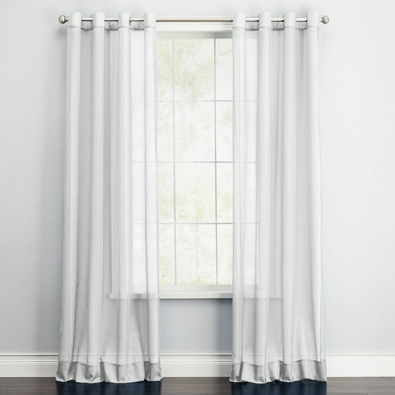 BrylaneHome BH Studio Sheer Voile Grommet Panel