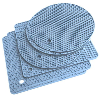 D-groee Heat Resistant Silicone Pot Holder Mats - Hot Pads Spoon Rest, Multipurpose for Hot Dishers Heat Resistant Food Grade Silicone, Size: 21.5