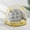 Yellow, variant on Portable Silkworm Rearing Box, Breathable Silkworm Breeding Habitat with Observation Window for Kids Science Learning