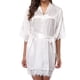 thumbnail image 2 of Mujeres Sexy Encaje Camisón Ropa de dormir Ropa interior Bata Albornoz Regalo, Blanco, XL seitruly XX000136-14, 2 of 7