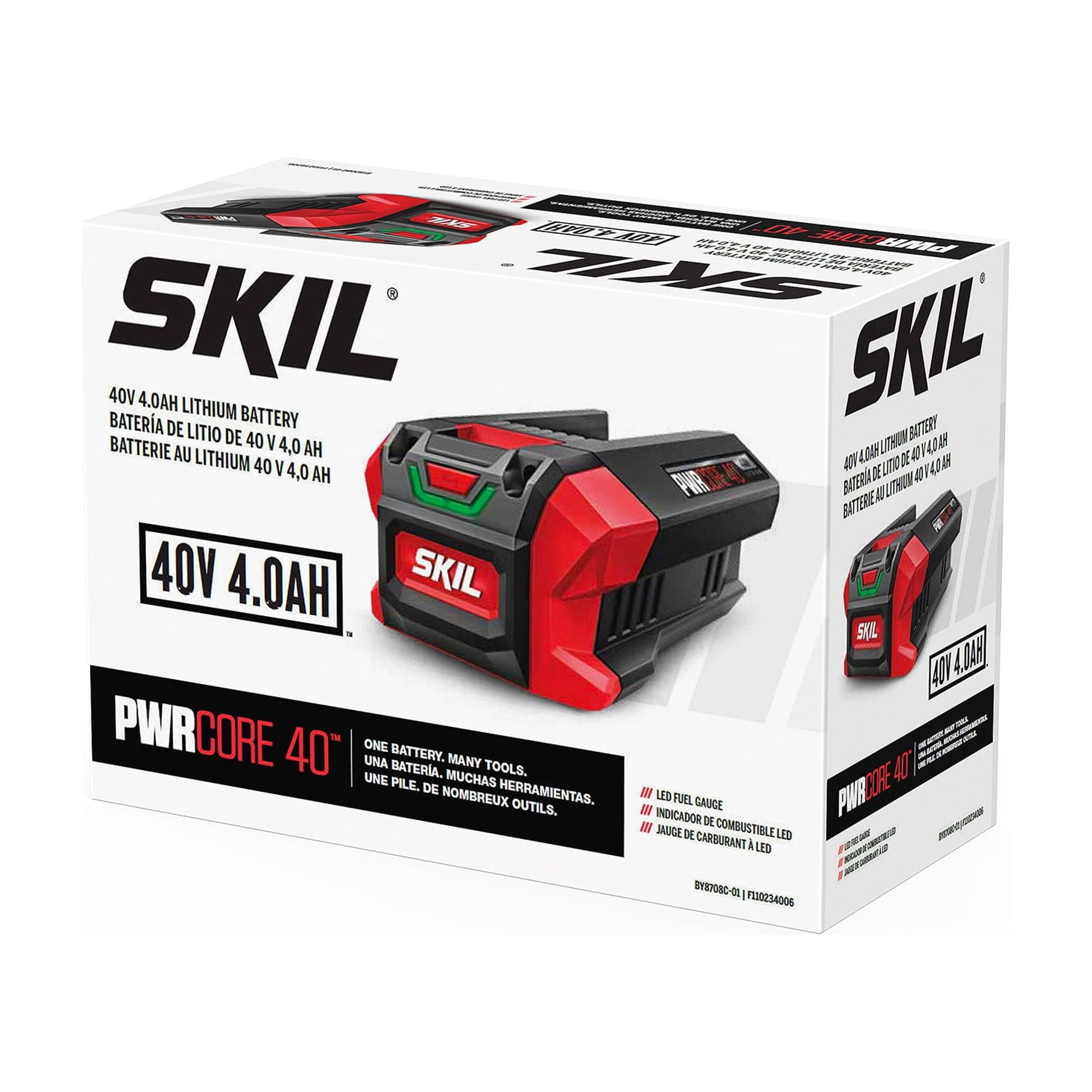 SKIL PWR CORE 40V 4.0Ah Lithium Battery,  BY8708C-01