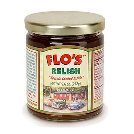 Flo's Hot Dog Relish - Original Homemade Secret Recipe - 9.6 (Best Zucchini Relish Recipe)