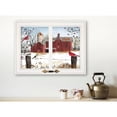 thumbnail image 2 of TrendyDecor4U Winter Friends By Billy Jacobs Framed Print WBJ1038-226G, 2 of 2