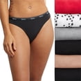 thumbnail image 1 of Tanga Hanes Originals para mujer, 2 unidades grandes, paquete de 6, 1 of 4