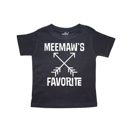

Inktastic Meemaw Favorite Grandchild Gift Toddler Boy or Toddler Girl T-Shirt