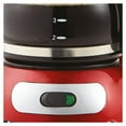 thumbnail image 2 of Continental Electric 12 Cup Red Coffee Maker, Permanent Filter, Glass Carafe, Condition: New, 2 of 3
