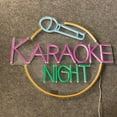 thumbnail image 4 of Glowneon Karaoke Night Neon Sign, Karaoke Signboard Decor, 4 of 4