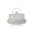 Silver, variant on Vintage Beaded Sequin Evening Clutch Bag for Women, Retro Glamour Bridal Wedding Purse Handbags Bags