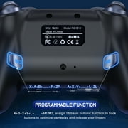 ESYWEN Wireless Switch Controller for Nintendo Switch /Lite/OLED, Compatible with PC, with RGB, Programmable, Wakeup, Turbo, Vibration