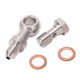 thumbnail image 1 of Kit de pernos M10x1.0 Kit de arandela de púa para manguera resistente al aceite de acero inoxidable para alimentación de aceite Turbo Restrictor de 1,5 mm, 1 of 8