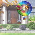 thumbnail image 7 of Liranovly 3D Metal Hummingbird Wind Spinner-Hanging 12in Spinfinity Designs Wind Spinners for Outdoor & Indoor Decorations, 7 of 7