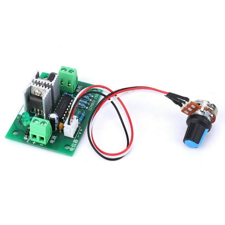 

DC 12‑24V 6A DC Motor Speed Controller Board Module PWM Stepless Speed Regulation