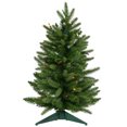 thumbnail image 1 of 2' Arbre de Noël Artificiel Pré-Éclairé Sapin - Multi Lumières, 1 of 3