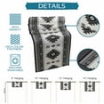 thumbnail image 7 of Hokiten Table Runners 70 Inches Long Dress Scarves, Gray Boho Farmhouse Coffee/Dining/Kitchen Table Decor, Holiday Table Runner, Southwest Aztec Country Geometric Aesthetic 13x70 Inch, 7 of 7