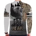 thumbnail image 2 of Camisa Casual Calavera Impreso 3d Playera De Manga Larga To, 2 of 5