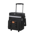 thumbnail image 1 of Bolsa de enfriador de más de refrigeración aislado 35 l Aislamiento práctico de almacenamiento Packle de hielo Recipiente de alimentos para viajes de Negro, 1 of 8