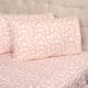 thumbnail image 2 of Juego de sábanas matrimonial Blancos Azteca microfibra tacto algodón Munich Rosa, 2 of 5